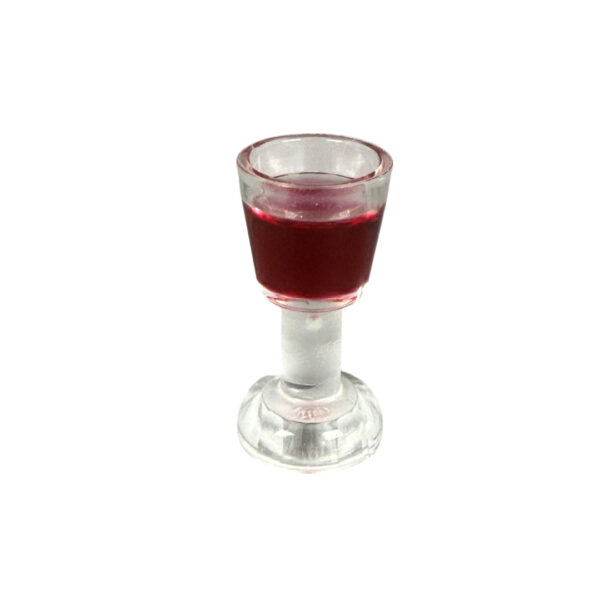 Red Wine Glass - Resin - Image 1