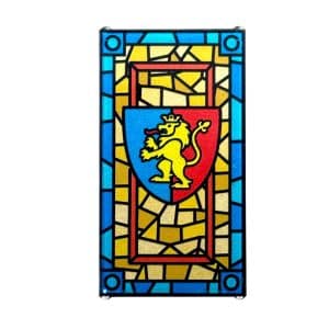 Stained Glass 4x6 - Lion Knights