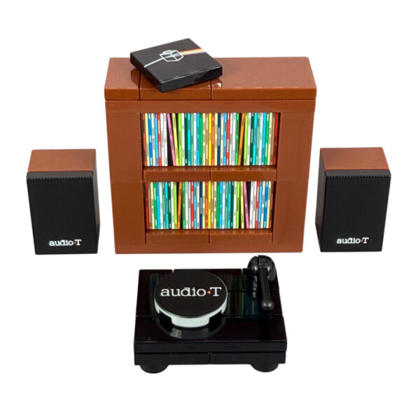 Audio T - Vinyl Shelf Set + SML Speakers - Image 1
