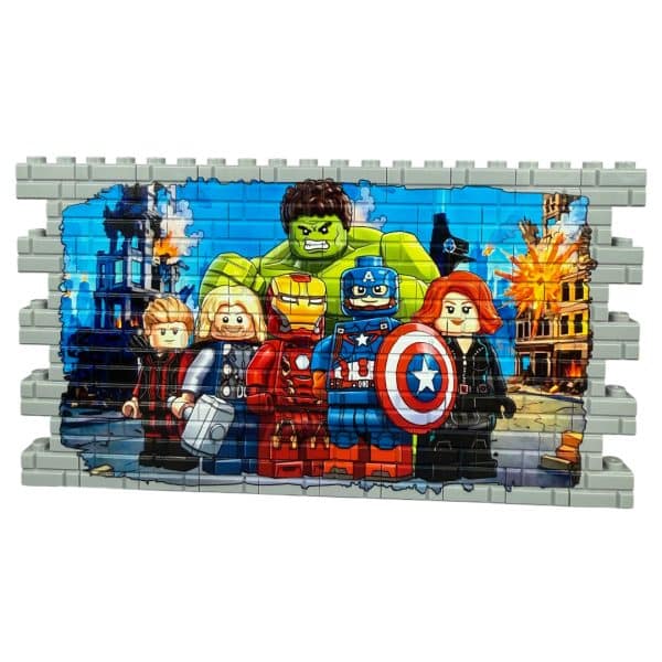 Giant Mural Wall - Heroes Assemble - Image 1