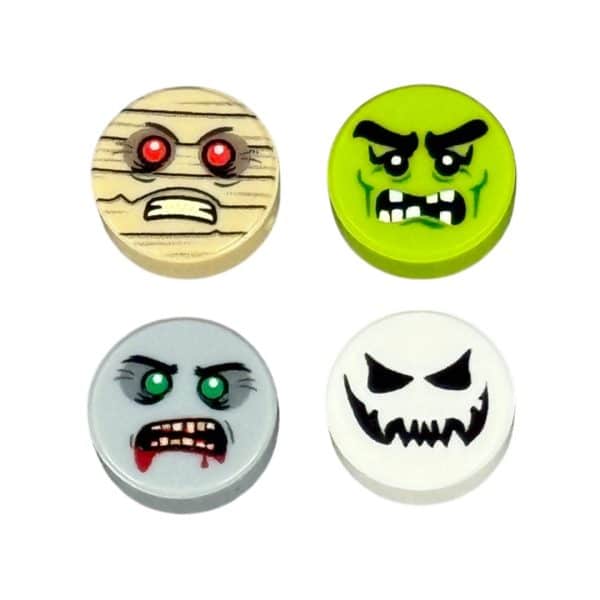 Spooky Minimojis 1x1 - 4 Pack - Image 1